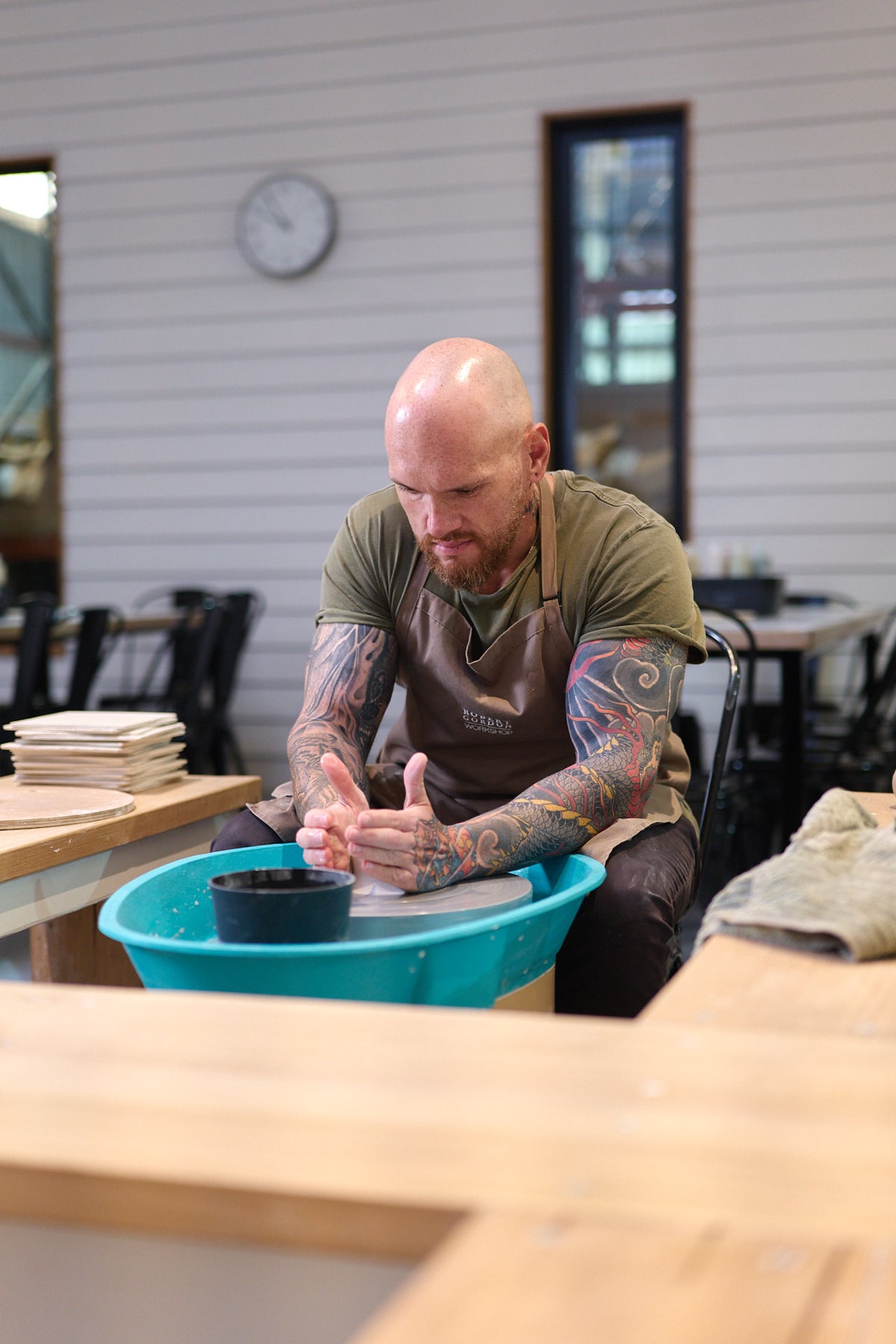 Book a Wheel Throwing Workshop &gt;