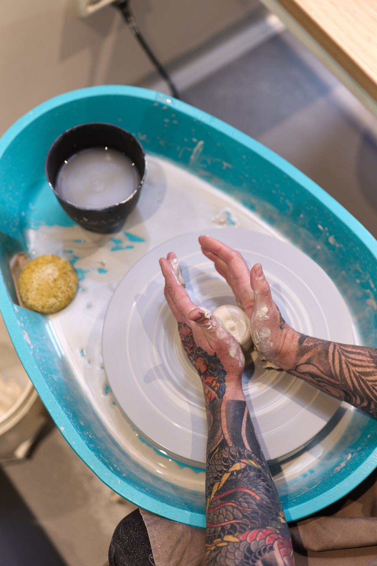 Book a Wheel Throwing Workshop &gt;