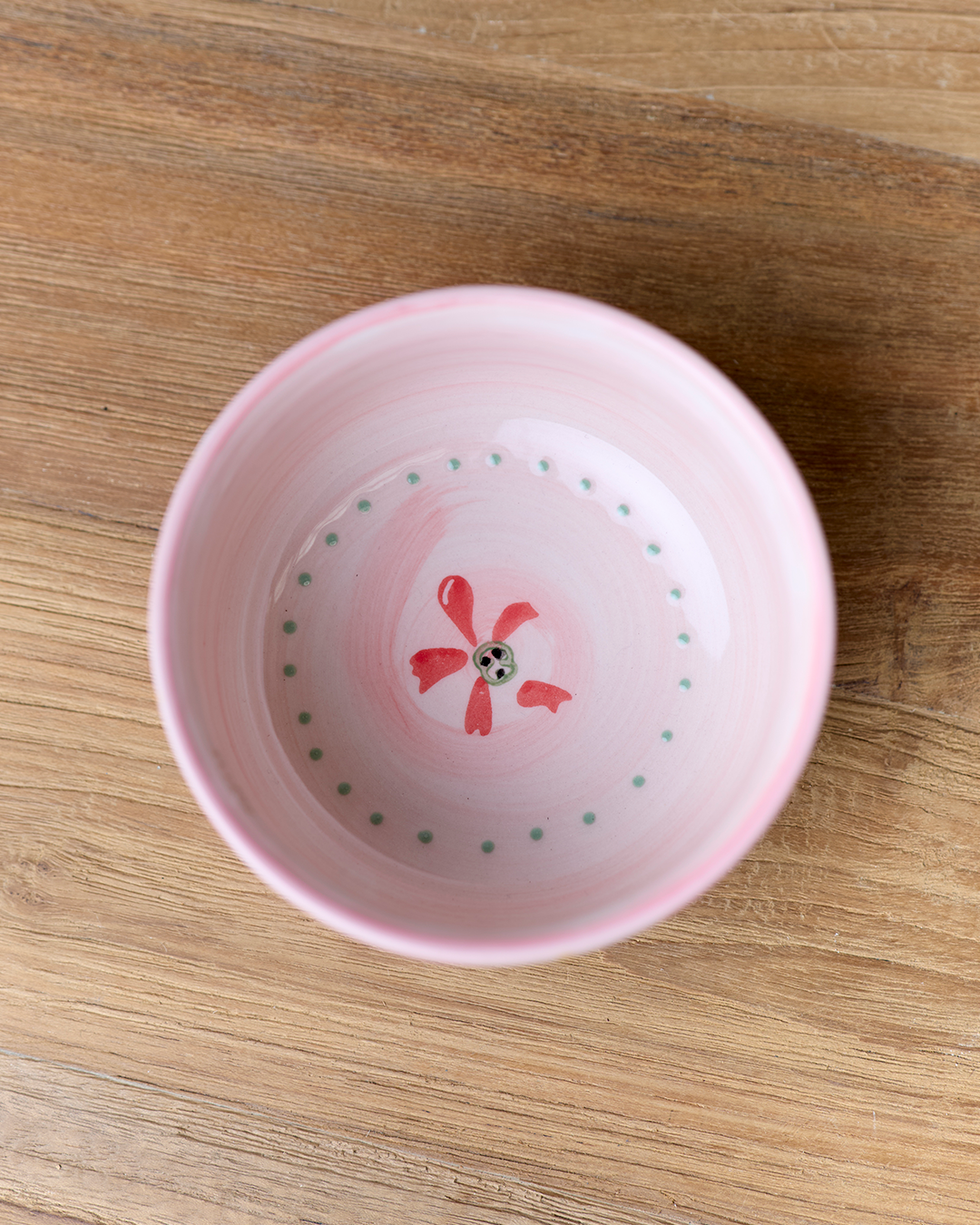 Set of June&#39;s Garden Condiment Bowls / Geranium