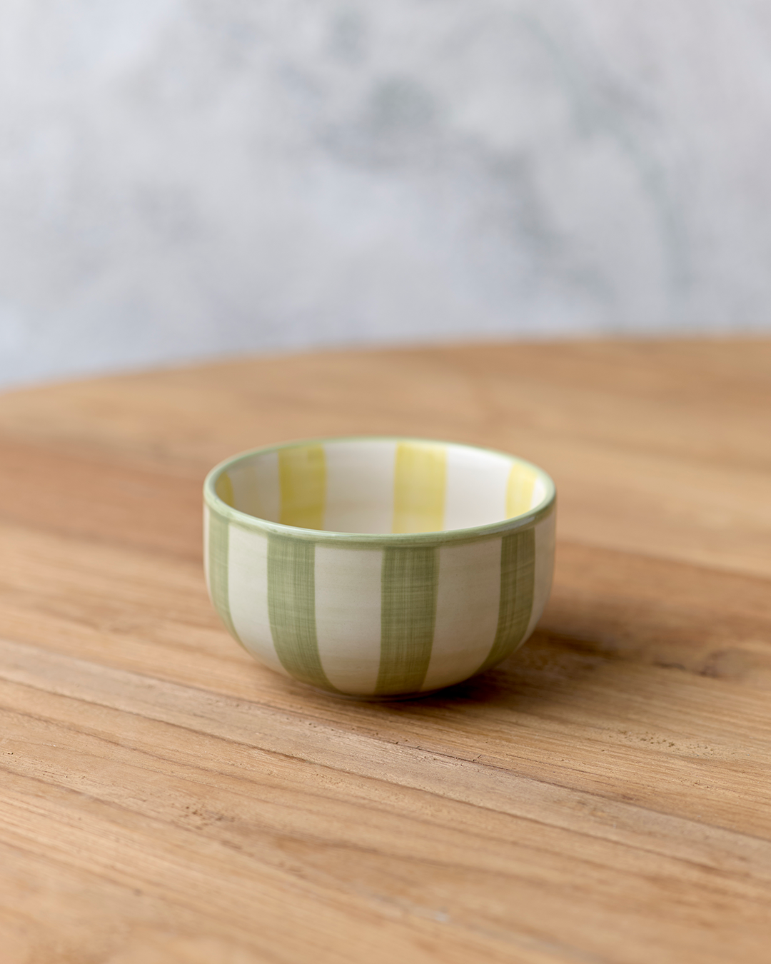 Set of June&#39;s Garden Condiment Bowls / Yellow Bush Pea