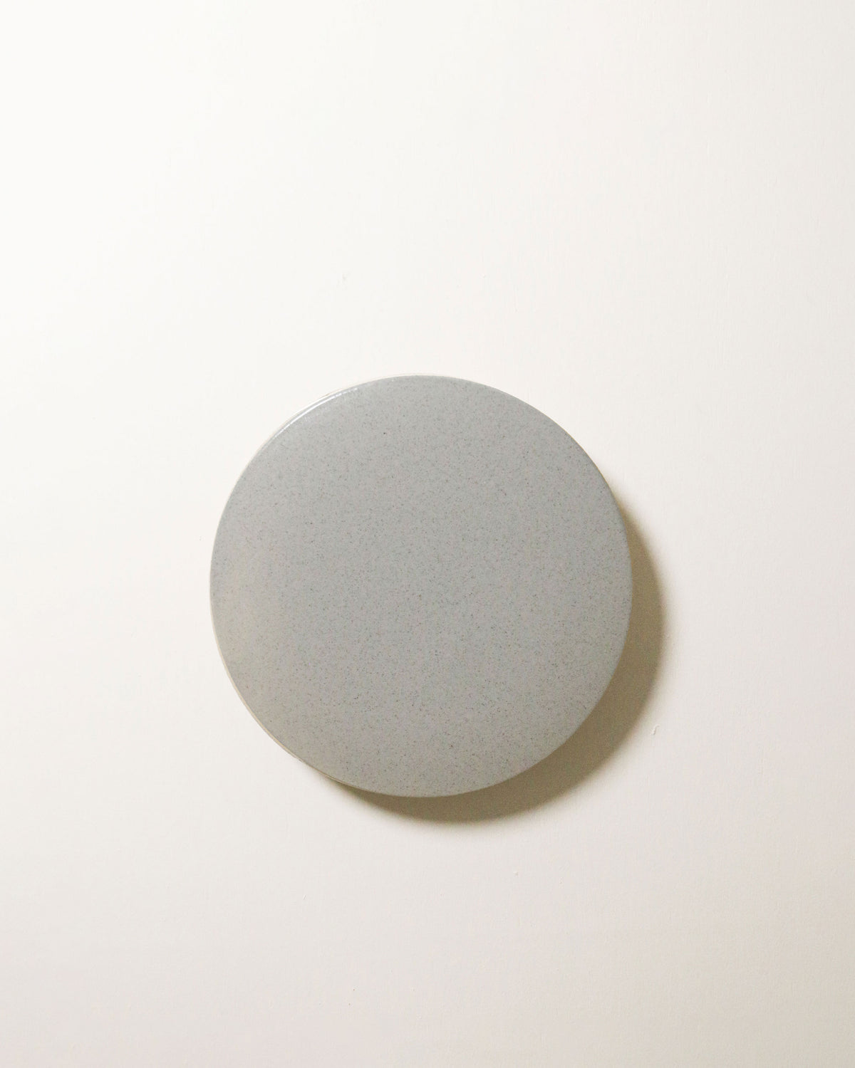 Small Backlit Disc Wall Light in Shale