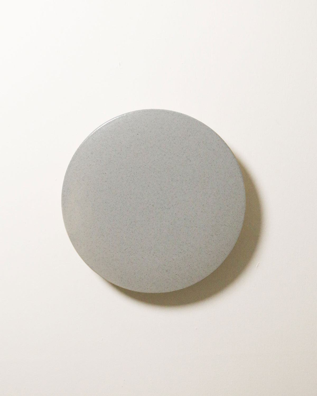 Large Backlit Disc Wall Light in Shale