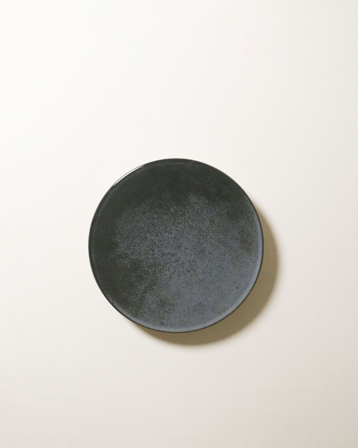 Small Backlit Disc Wall Light in Storm