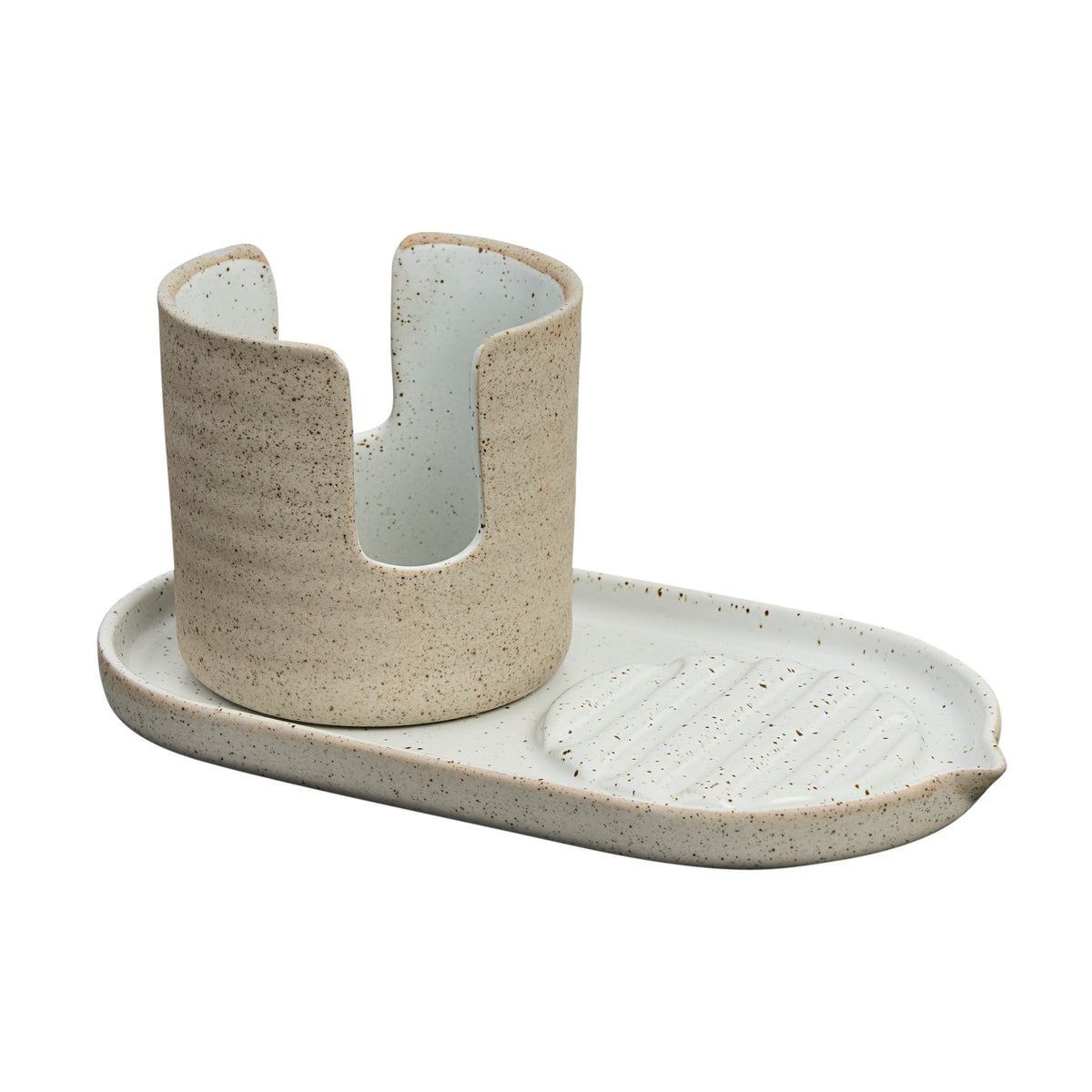 Sponge & Soap Holder with Tray / Garden To Table