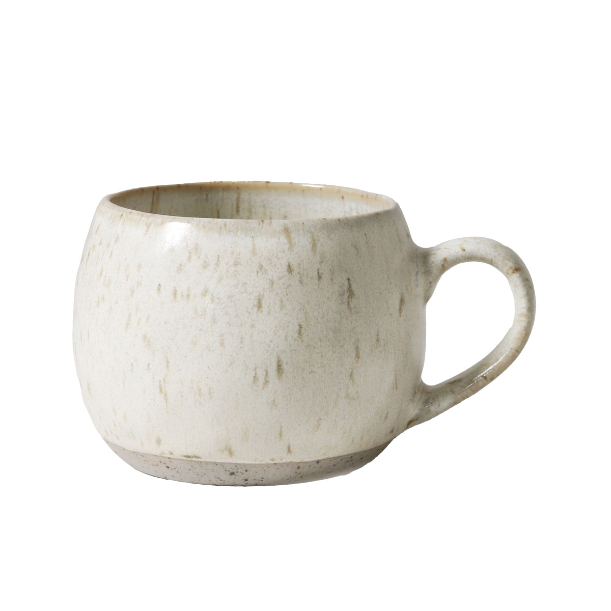 Mineral Mugs Set of 4 / White Opal