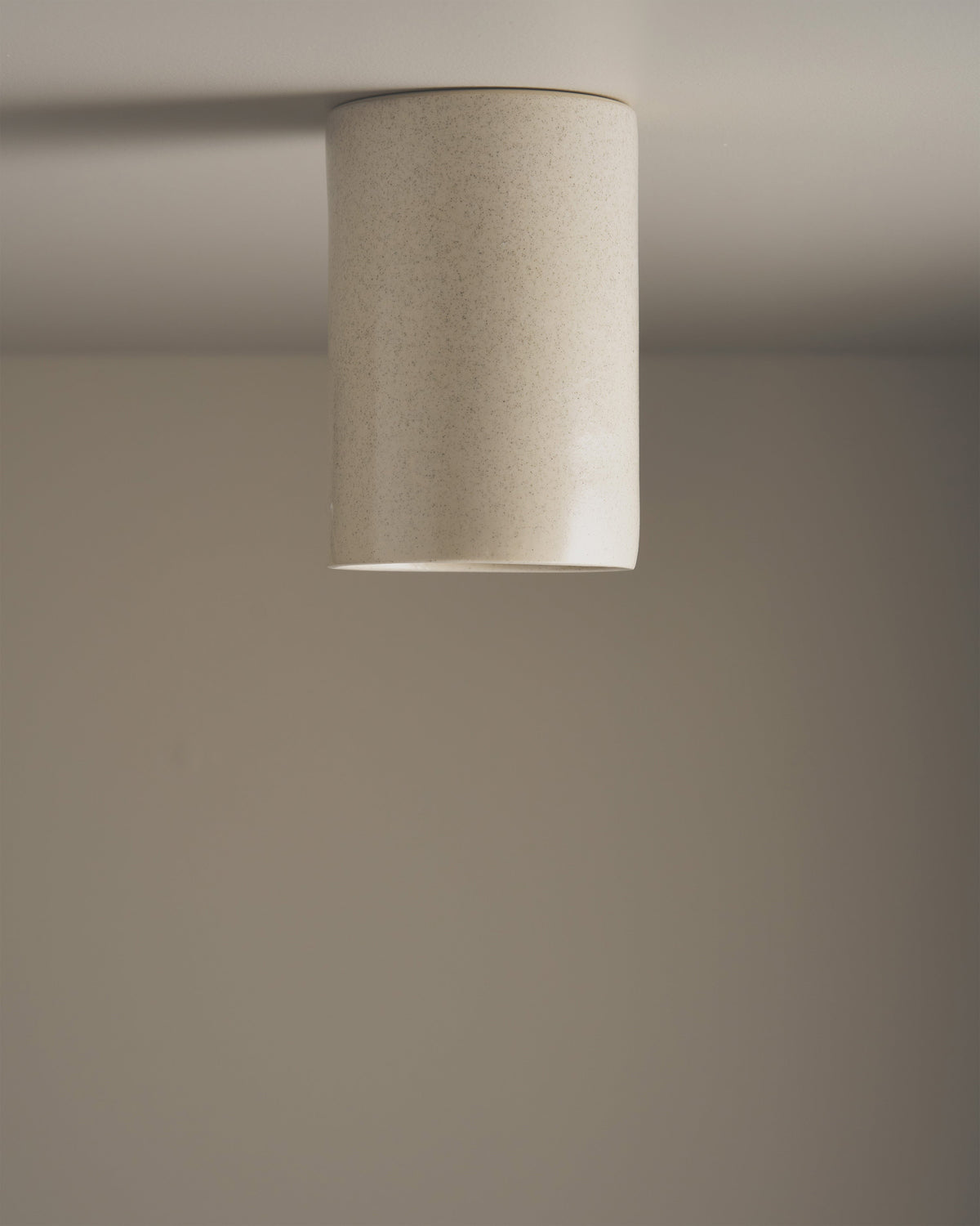 Tall Ceiling Light in Poppyseed