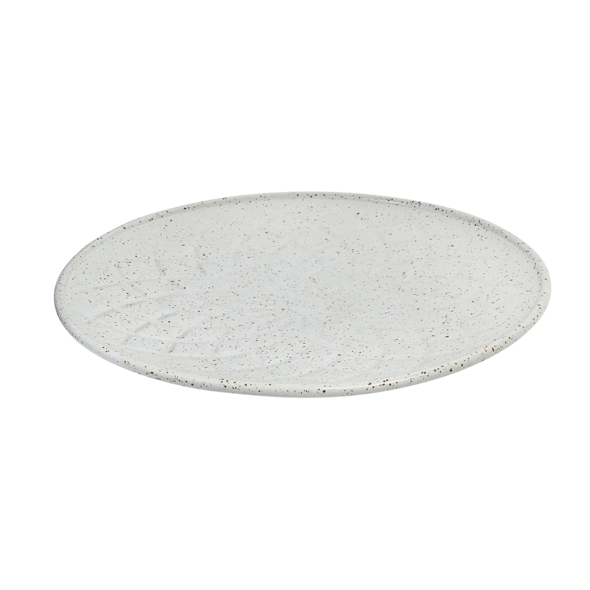20cm Plate in White Gloss / Hardware Lane