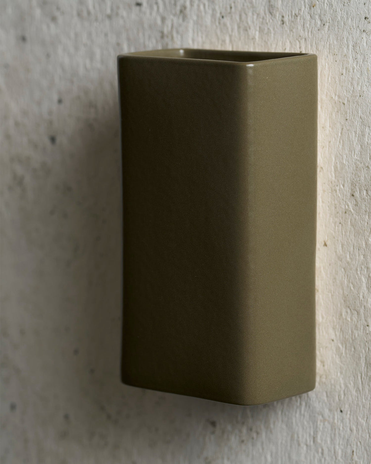Box Wall Light in Olive