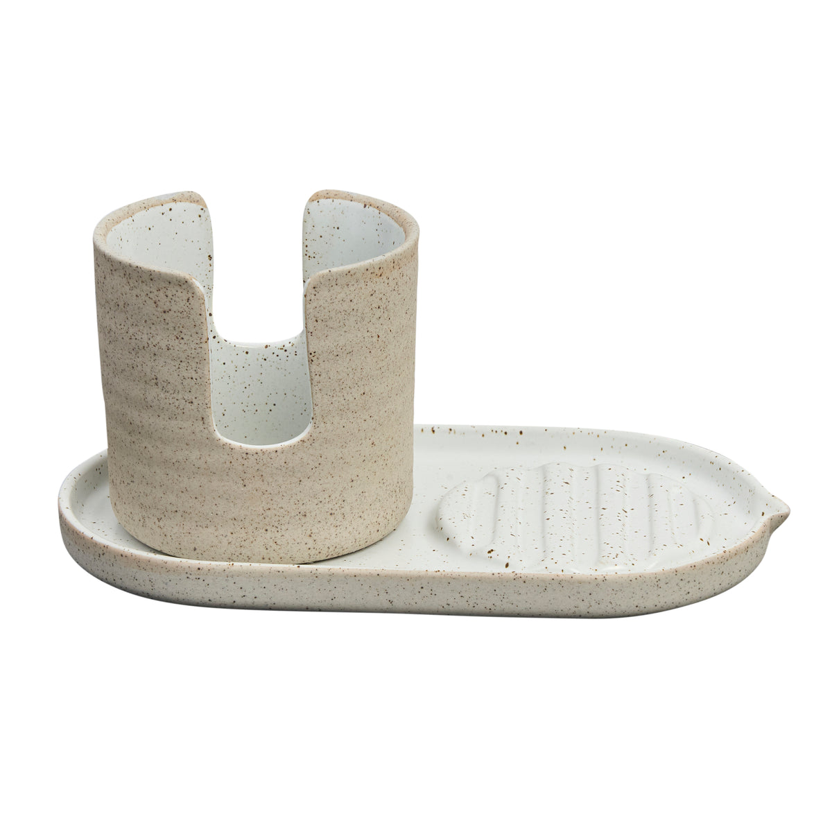 Sponge & Soap Holder with Tray / Garden To Table