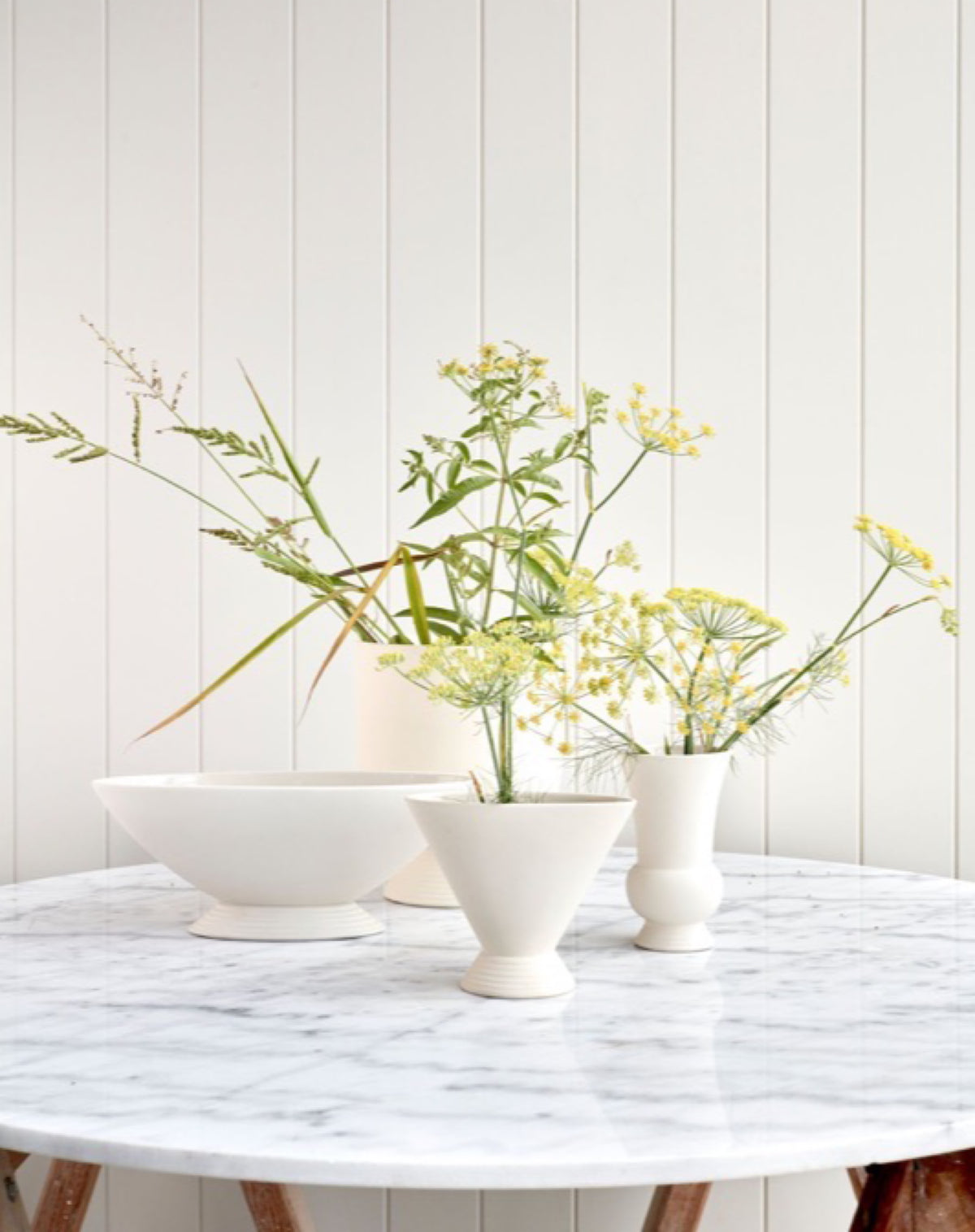 The Arrangement / Scallop Vase
