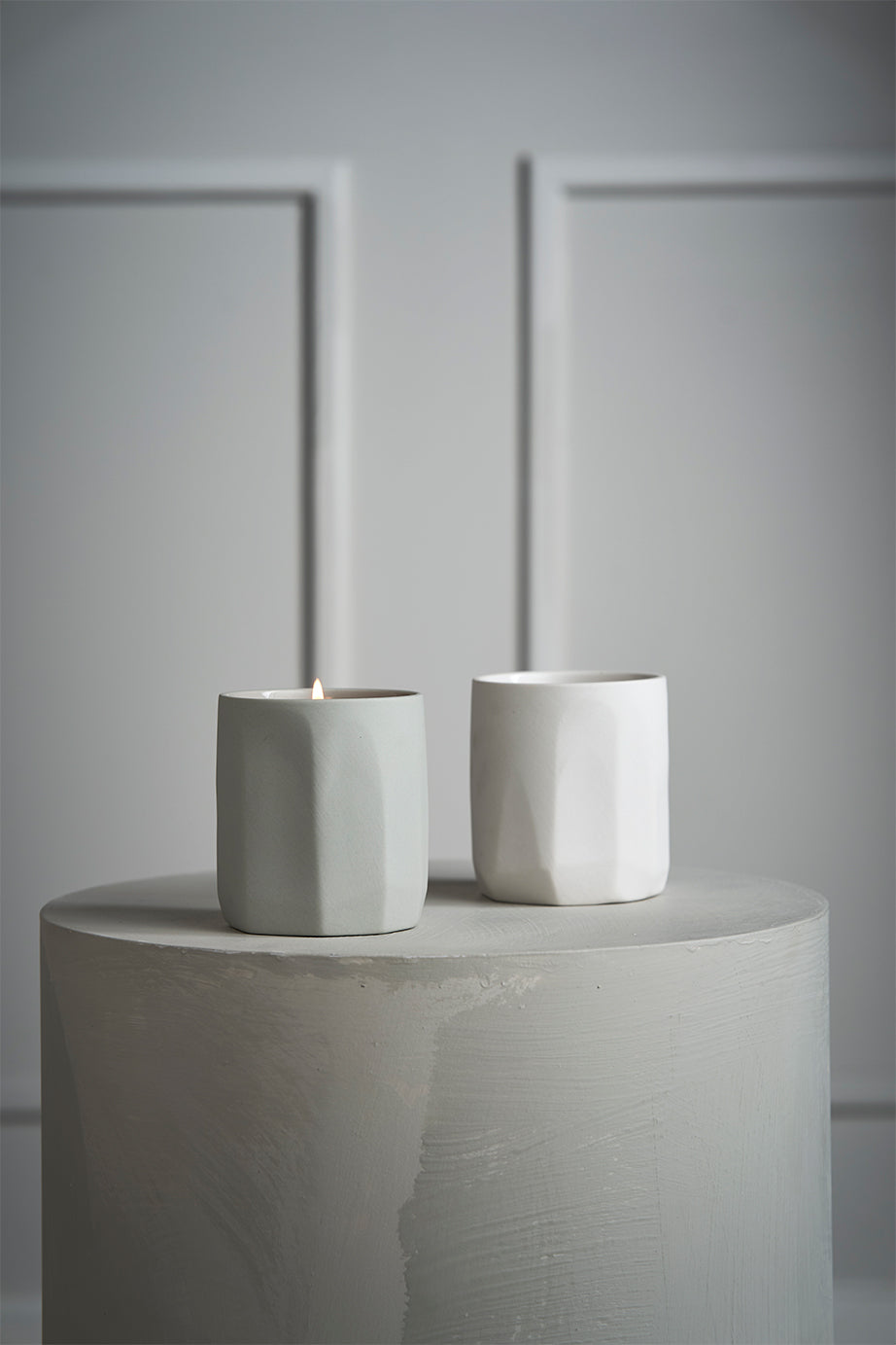 Carved Candle / Fig
