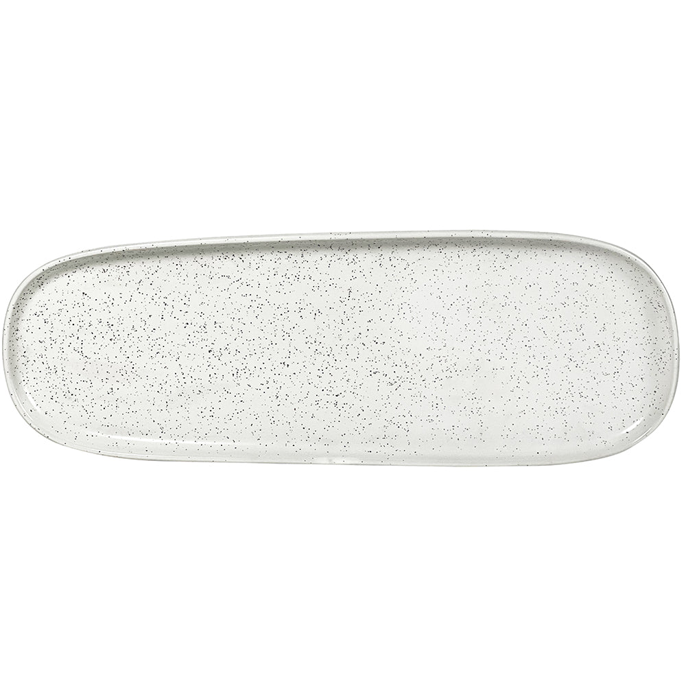Table of Plenty Long Platter / White Speckle