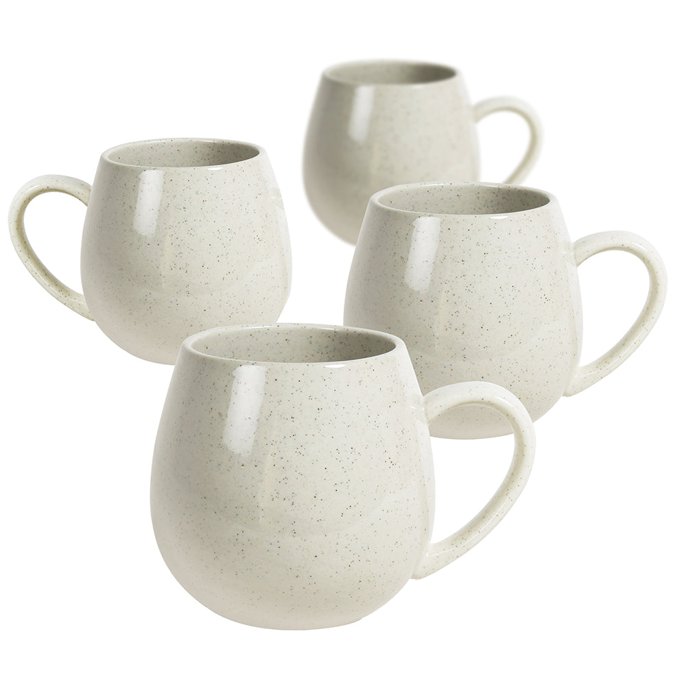 Hug Me Mugs / Speckled White