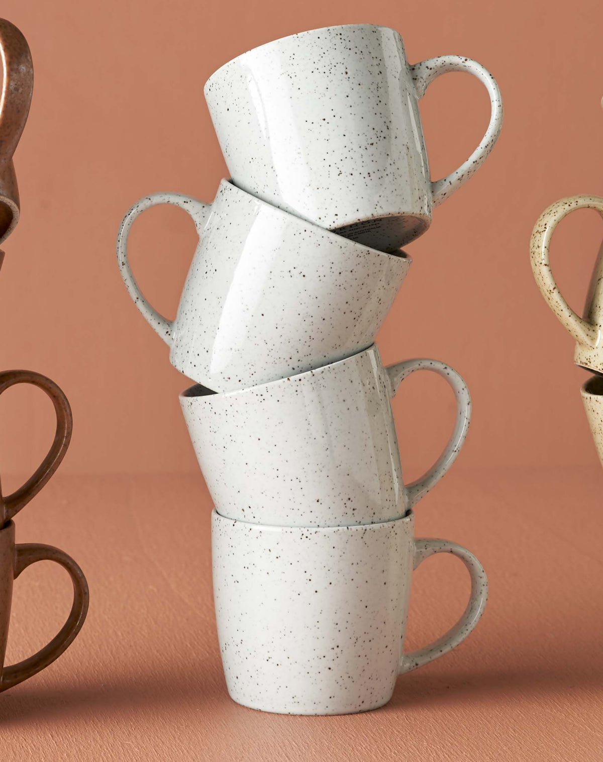 Granite Mugs / White