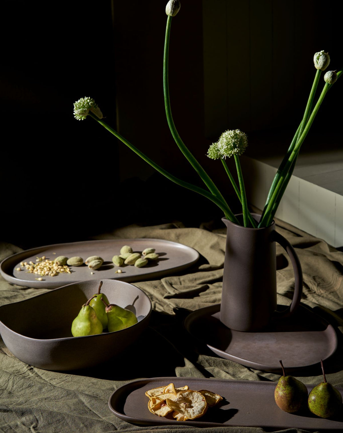 Table of Plenty Long Platter / Slate